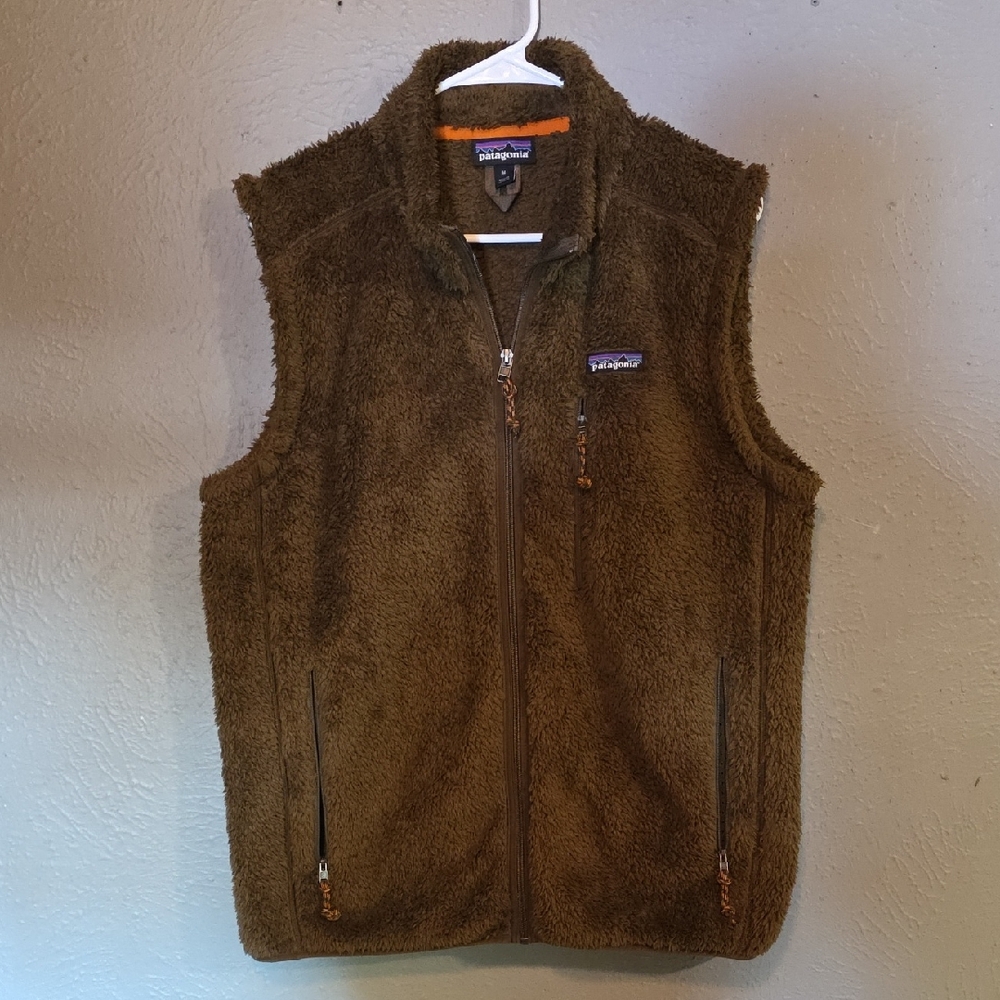 Patagonia Olive Fleece Vest